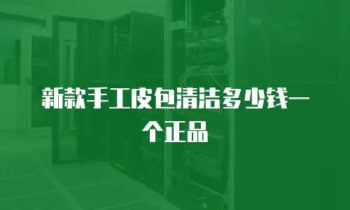 新款手工皮包清洁多少钱一个正品