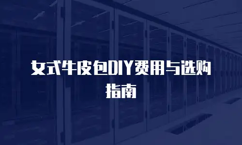 女式牛皮包DIY费用与选购指南