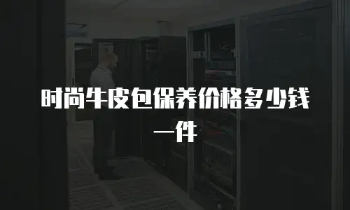 时尚牛皮包保养价格多少钱一件