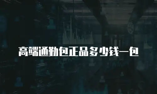 高端通勤包正品多少钱一包