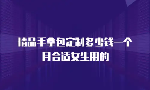 精品手拿包定制多少钱一个月合适女生用的
