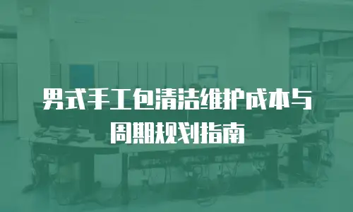 男式手工包清洁维护成本与周期规划指南