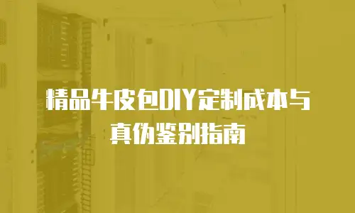 精品牛皮包DIY定制成本与真伪鉴别指南