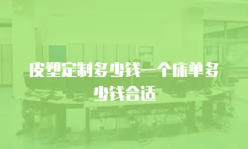 皮塑定制多少钱一个床单多少钱合适