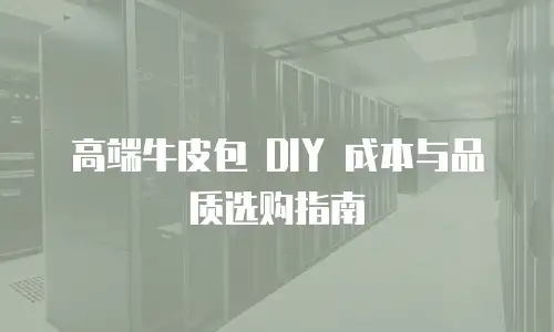 高端牛皮包 DIY 成本与品质选购指南