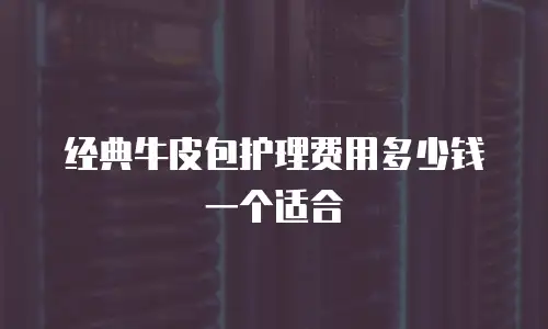 经典牛皮包护理费用多少钱一个适合
