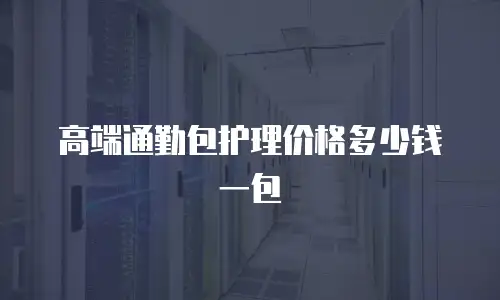 高端通勤包护理价格多少钱一包
