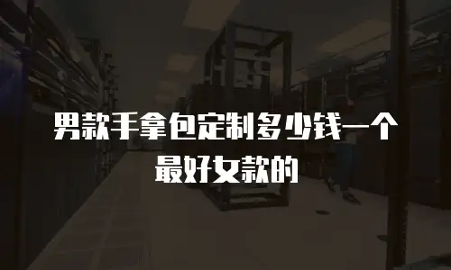 男款手拿包定制多少钱一个最好女款的