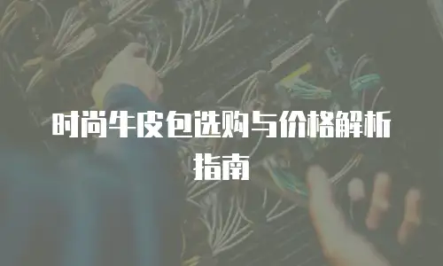 时尚牛皮包选购与价格解析指南