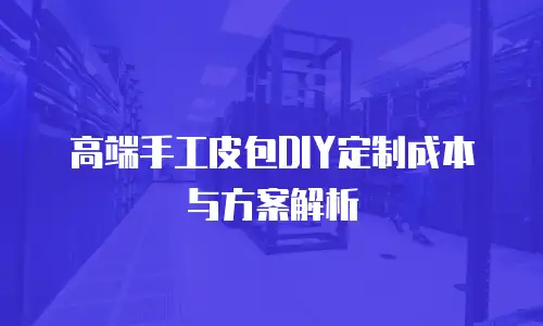 高端手工皮包DIY定制成本与方案解析