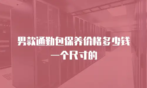 男款通勤包保养价格多少钱一个尺寸的