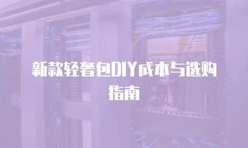 新款轻奢包DIY成本与选购指南