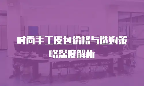 时尚手工皮包价格与选购策略深度解析