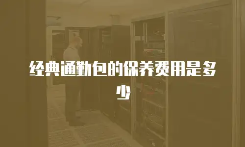 经典通勤包的保养费用是多少