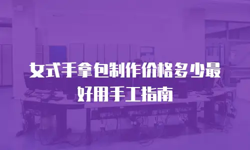女式手拿包制作价格多少最好用手工指南