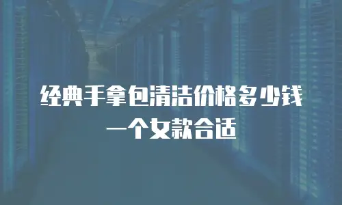 经典手拿包清洁价格多少钱一个女款合适