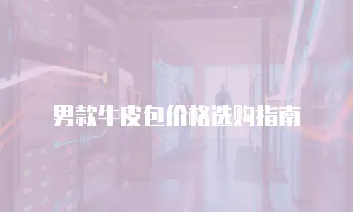 男款牛皮包价格选购指南