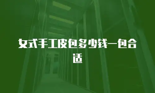 女式手工皮包多少钱一包合适