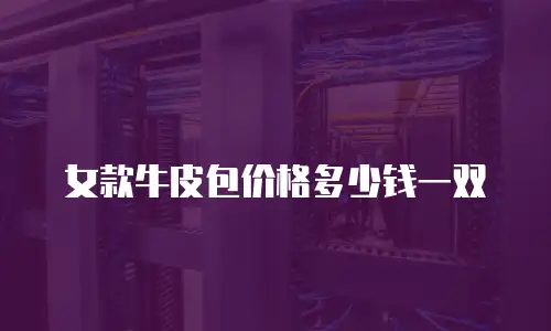 女款牛皮包价格多少钱一双