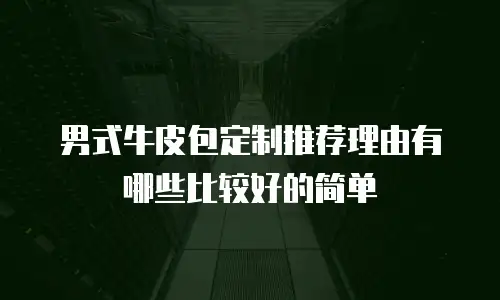 男式牛皮包定制推荐理由有哪些比较好的简单