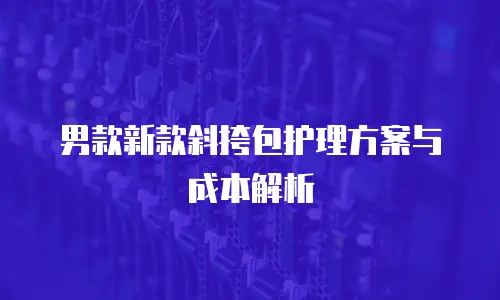 男款新款斜挎包护理方案与成本解析