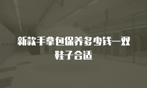 新款手拿包保养多少钱一双鞋子合适