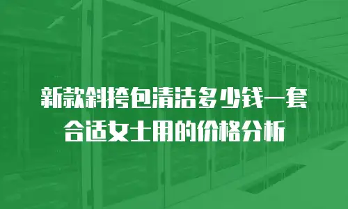 新款斜挎包清洁多少钱一套合适女士用的价格分析