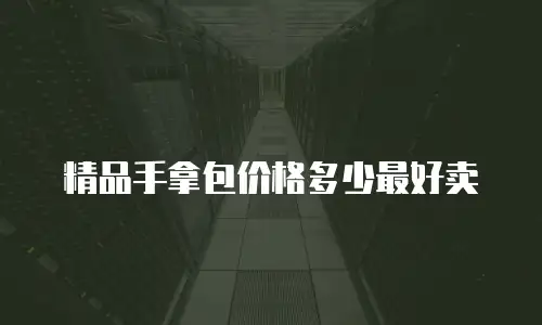 精品手拿包价格多少最好卖