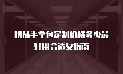 精品手拿包定制价格多少最好用合适女指南