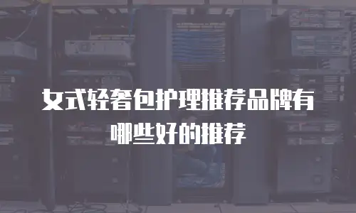 女式轻奢包护理推荐品牌有哪些好的推荐