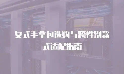 女式手拿包选购与跨性别款式适配指南