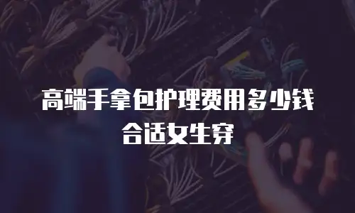 高端手拿包护理费用多少钱合适女生穿