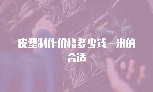 皮塑制作价格多少钱一米的合适