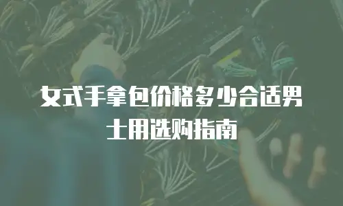 女式手拿包价格多少合适男士用选购指南