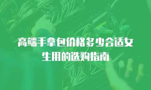 高端手拿包价格多少合适女生用的选购指南