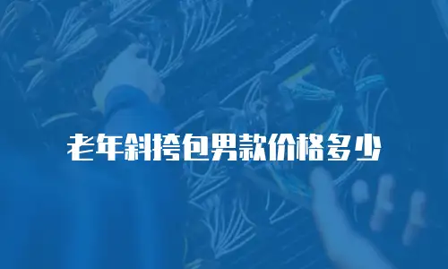 老年斜挎包男款价格多少