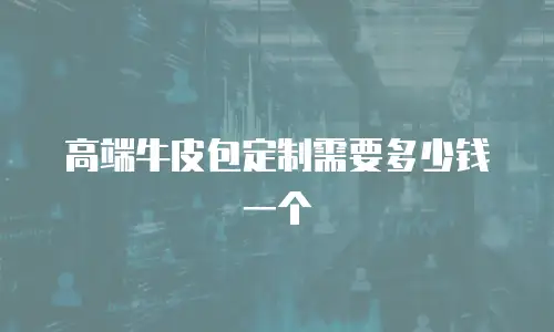 高端牛皮包定制需要多少钱一个
