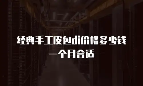 经典手工皮包di价格多少钱一个月合适