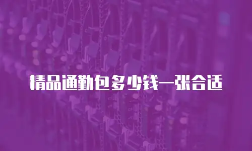 精品通勤包多少钱一张合适
