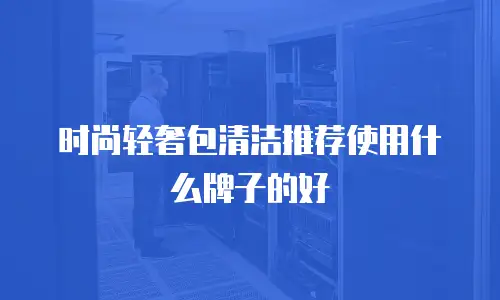 时尚轻奢包清洁推荐使用什么牌子的好
