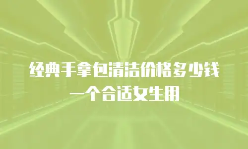 经典手拿包清洁价格多少钱一个合适女生用