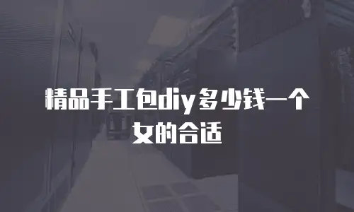 精品手工包diy多少钱一个女的合适