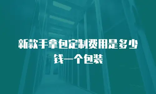 新款手拿包定制费用是多少钱一个包装