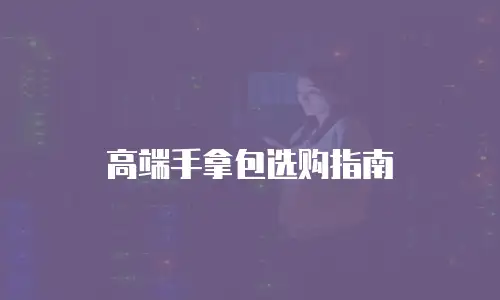 高端手拿包选购指南