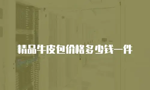 精品牛皮包价格多少钱一件