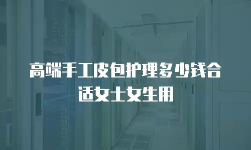 高端手工皮包护理多少钱合适女士女生用