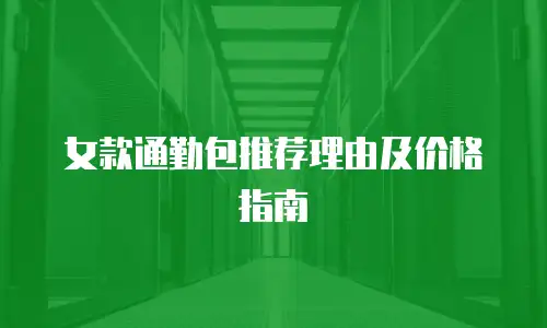 女款通勤包推荐理由及价格指南