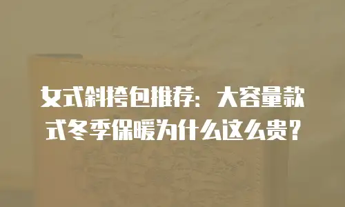 女式斜挎包推荐：大容量款式冬季保暖为什么这么贵？
