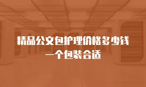 精品公文包护理价格多少钱一个包装合适