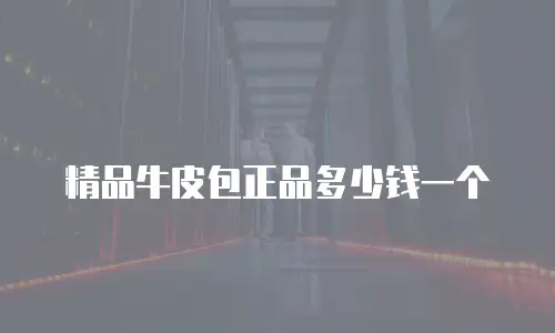 精品牛皮包正品多少钱一个